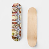 Belgische wafel skateboard (Voorkant)