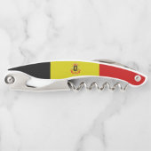 Belgische wapenschild kurkentrekker (Voorkant)