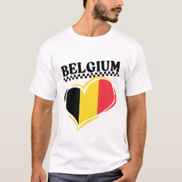 Belgium flag t-shirt
