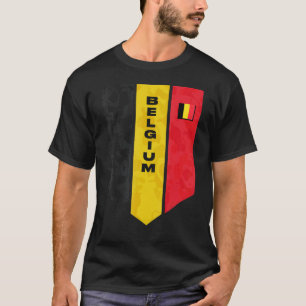 Belgium Football Supporter Visitor Belgian Soccer T-shirt