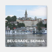Belgrade, aimant Serbie (Devant)