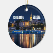 Belgrade Serbie Ornement de Noël Pittoresque (Gauche)