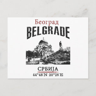 Belgrado Briefkaart