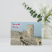 Belgrado Castle Briefkaart (Staand voorkant)