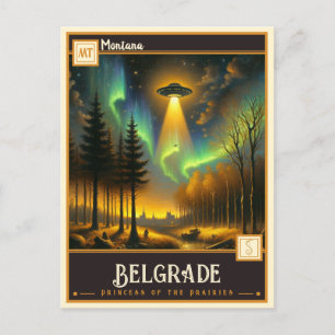 Belgrado, Montana    Briefkaart