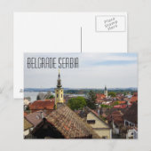 Belgrado Servië Briefkaart (Voorkant / Achterkant)