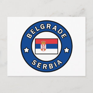 Belgrado Servië Briefkaart