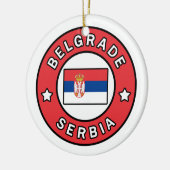 Belgrado Servië Keramisch Ornament (Links)