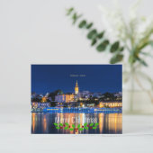 Belgrado, Servië Kerstmis Briefkaart (Staand voorkant)