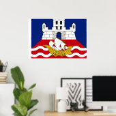 Belgrado, Servië Poster (Thuiskantoor)