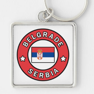 Belgrado Servië Sleutelhanger