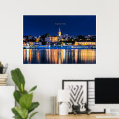 Belgrado, Servische stad Poster (Thuiskantoor)
