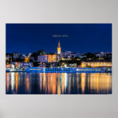 Belgrado, Servische stad Poster (Voorkant)