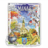 Beli Manastir Sticker (Voorkant)