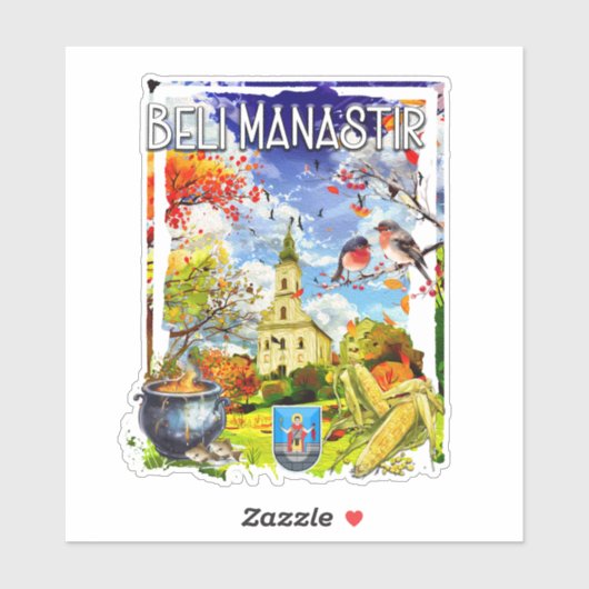 Beli Manastir Sticker (Vel)