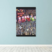 belichamen canvas afdruk (Insitu (Houten vloer))