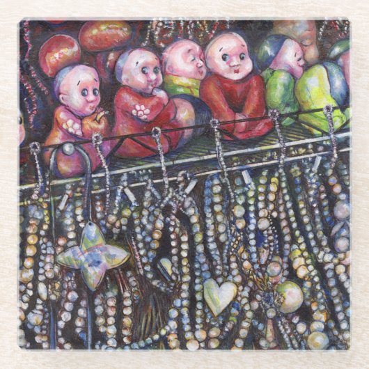 belichamen glazen onderzetter (Voorkant)