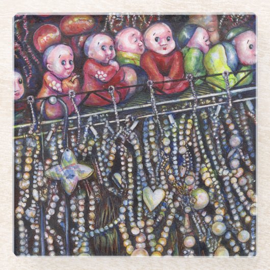 belichamen glazen onderzetter (Voorkant)