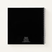 belichamen notitieboek (Achterkant)