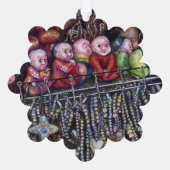 belichamen ornament kaart (Achterkant)