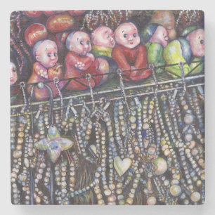 belichamen stenen onderzetter