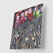 belichamen vierkante klok (Hoek)