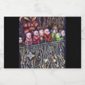 belichamen voedselcontainer etiket (Enkel label)