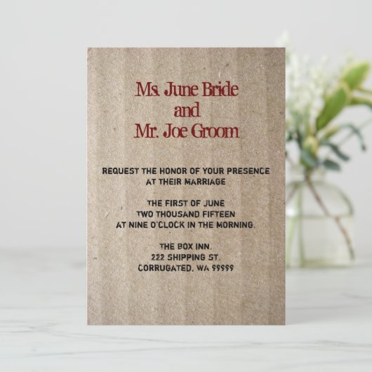 Belichting rond karton kaart (Staand voorkant)