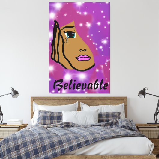 Beliekbare canvasafdruk canvas afdruk (Insitu (Slaapkamer))