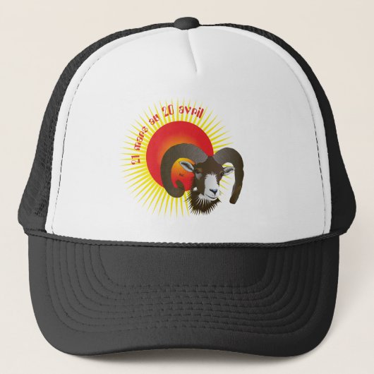 Bélier 21 mars au 20 avril Casquette (Devant)