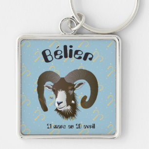 Bélier 21 mars au 20 avril Porte-clés Sleutelhanger