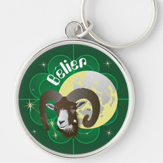 Bélier 21 mars au 20 avril Porte-clés Sleutelhanger (Voorkant)