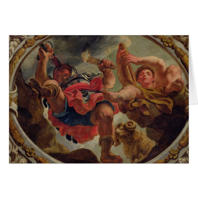 Bélier, des signes du zodiaque (Devant horizontal)