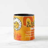 Bélier la tasse astrologique de signe du feu de (Centre)