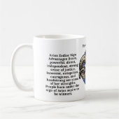 Bélier la tasse de café pour les amateurs de zodia (Gauche)