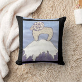 bélier sur le coussin NOIR (Couverture)