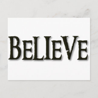 Believe Briefkaart
