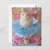 Believe Bunny briefkaart (Voorkant / Achterkant)