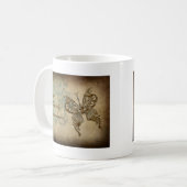 Believe Butterfly Koffiemok (Voorkant links)