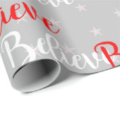 Believe Cadeaupapier (Rol Hoek)