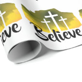 Believe Cadeaupapier (Rol Hoek)