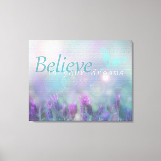 Believe Canvas Afdruk (Voorkant)