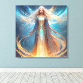 Believe Canvas Afdruk (Insitu (Houten vloer))