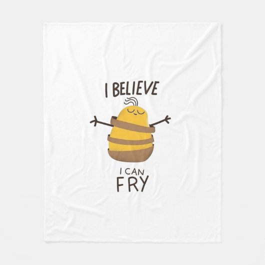 Believe  fleece deken (Voorkant)