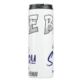 Believe God Will Surprise You Thermosbeker (Achterkant)