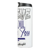 Believe God Will Surprise You Thermosbeker (Geroteerd rechts)