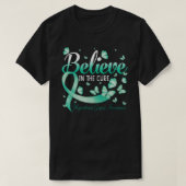 Believe In The Cure Myasthenia Gravis Awareness Bu T-shirt (Design voorkant)