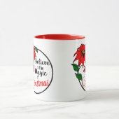 “Believe in the Magic of Christmas” mug Mok (Midden)
