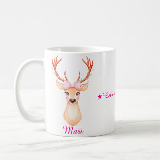 Believe in the Magic - Reindeer Christmas Mug Koffiemok