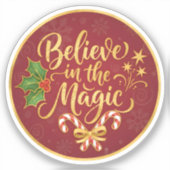 Believe in the Magic Sticker (Voorkant)